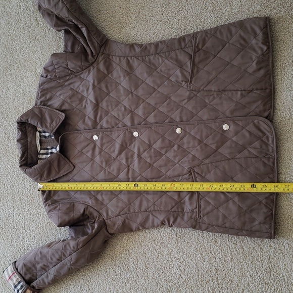 BURBERRY NOVA CHECK LINED QUILTED CLASSIC JACKET - Picture 12 of 12